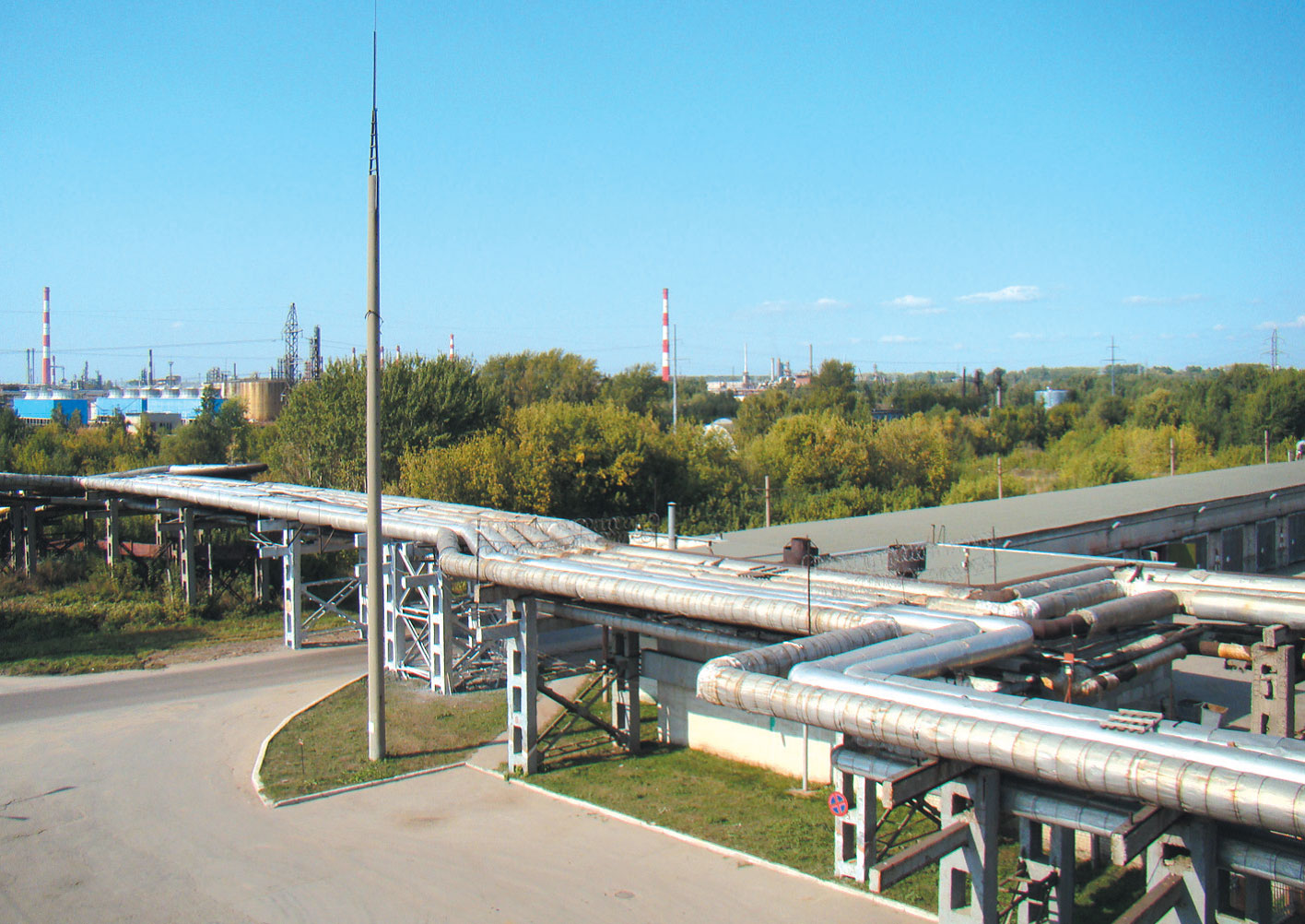 Магистрали от ТЭЦ для теплоснабжения промышленных потребителей Магистрали от ТЭЦ для теплоснабжения промышленных потребителей